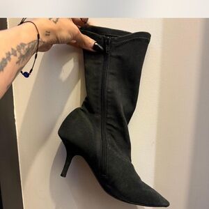 Yeezy Season 5 Black Suede Boots